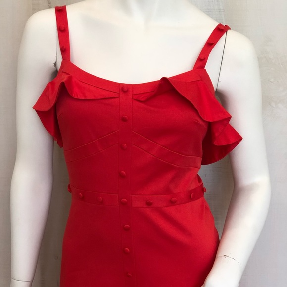 Alexis | Jodie Button Mini Flare Dress | XS - Picture 3 of 6